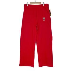 Texas Tech Raiders Sweatpants Red Straight Leg NWT Womens Various Sizes